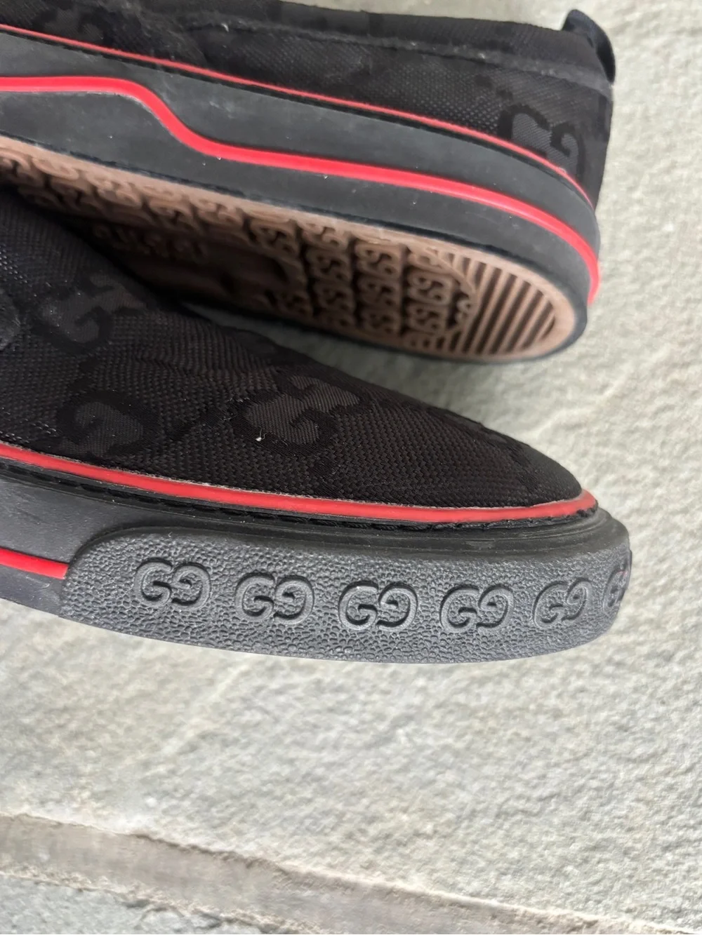 Gucci GG Embossed Slip On Casual Shoes